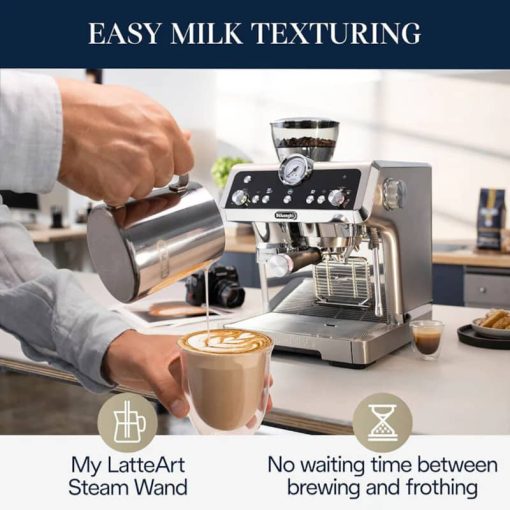 Delonghi La Specialista Prestigio Espresso Machine with Smart Tamping Station & Dual Heating System - Image 5
