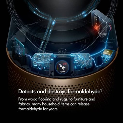 Dyson Purifier Hot+Cool Formaldehyde HP09 White/Gold Air Purifying Heating Fan - Image 5