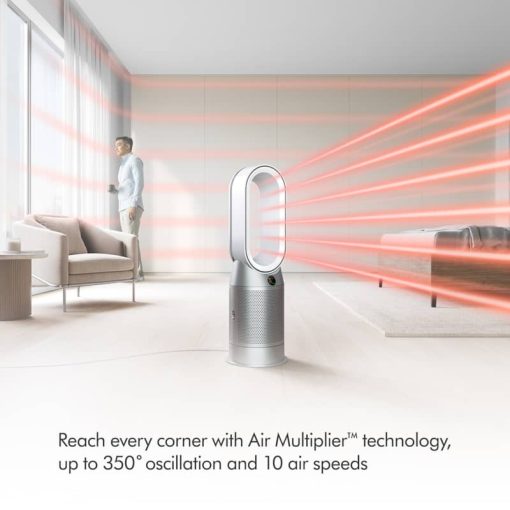Dyson Hot+Cool HP07 White/Silver Air Purifying Heating Fan - Image 6