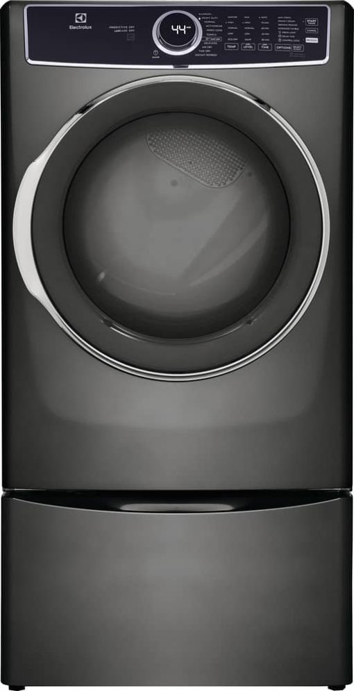 Electrolux 8 Cu. Ft. Titanium Front Load Perfect Steam Gas Dryer With LuxCare Dry And Instant Refresh - Image 7