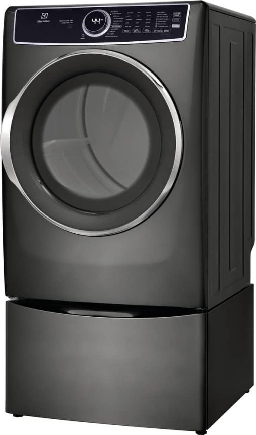 Electrolux 8 Cu. Ft. Titanium Front Load Perfect Steam Gas Dryer With LuxCare Dry And Instant Refresh - Image 9