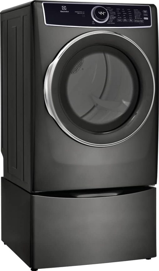 Electrolux 8 Cu. Ft. Titanium Front Load Perfect Steam Gas Dryer With LuxCare Dry And Instant Refresh - Image 8