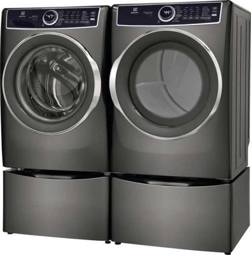 Electrolux 8 Cu. Ft. Titanium Front Load Perfect Steam Gas Dryer With LuxCare Dry And Instant Refresh - Image 12
