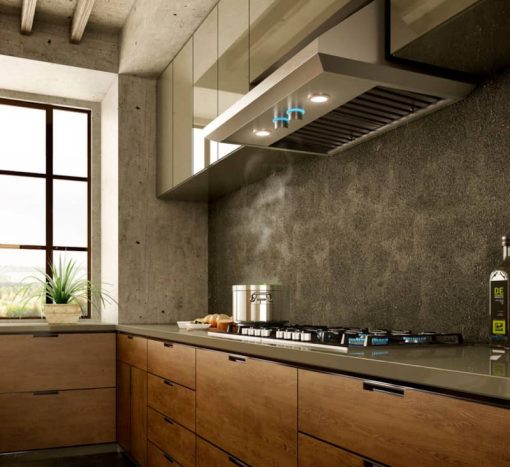 Elica Cervinia 36" Stainless Steel Range Hood - Image 3