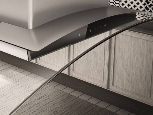 Elica Cingoli 36" Stainless Steel Island Range Hood - Image 4