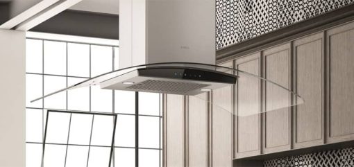 Elica Cingoli 36" Stainless Steel Island Range Hood - Image 3