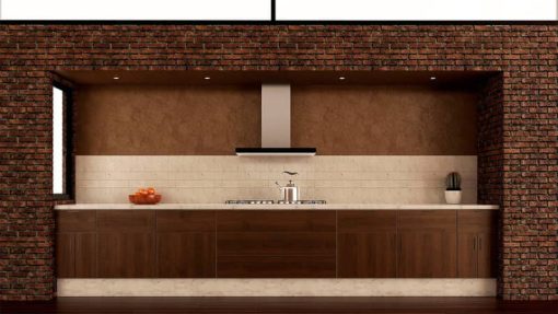Elica Mezzano 30" Stainless Steel & Black Glass Range Hood - Image 4