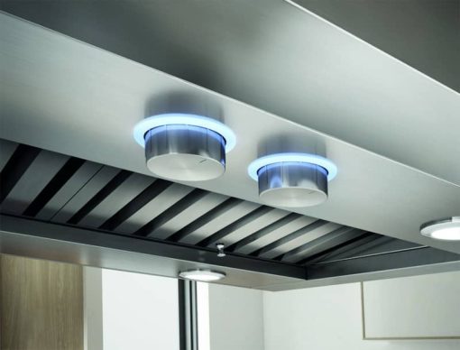 Elica Leone Island 42" Stainless Steel Range Hood - Image 5