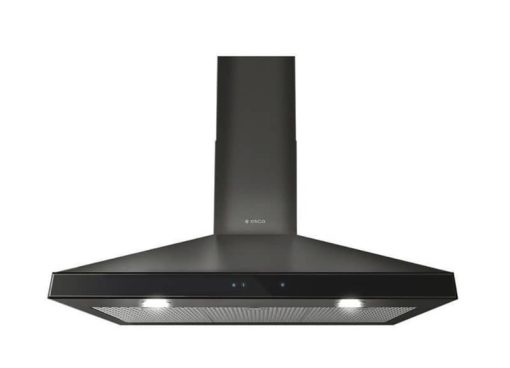 Elica Techne Series Varna 36" Black Stainless Steel Range Hood