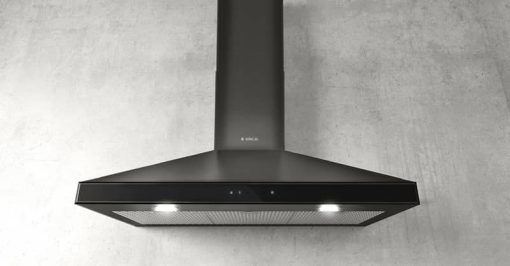 Elica Techne Series Varna 36" Black Stainless Steel Range Hood - Image 2