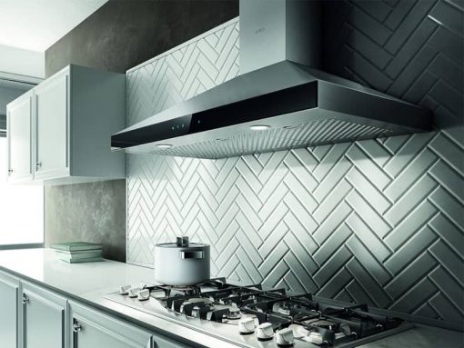 Elica Techne Series Varna 36" Stainless Steel Range Hood - Image 3