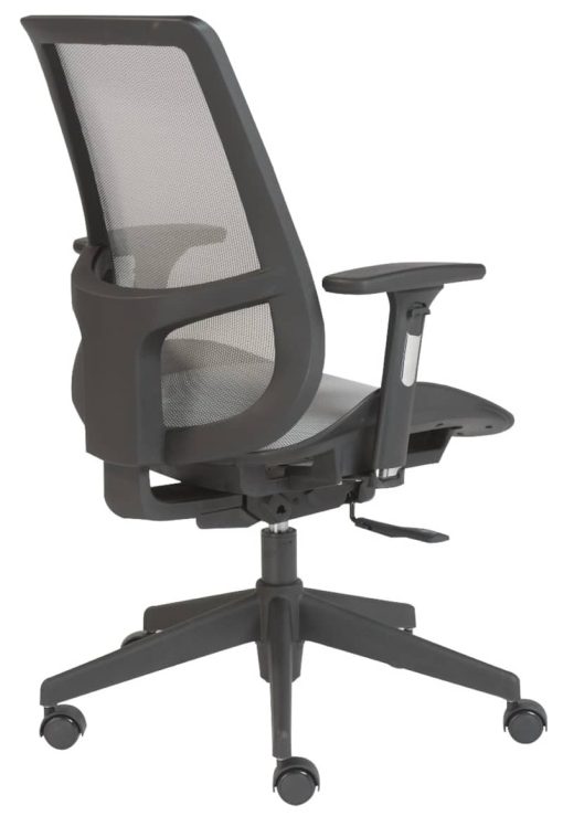Euro Style Gray Vahn Office Chair - Image 5