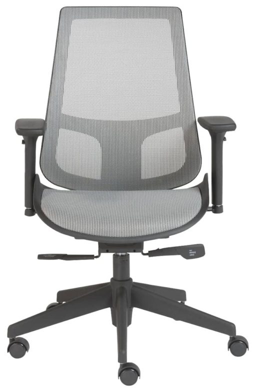 Euro Style Gray Vahn Office Chair - Image 2