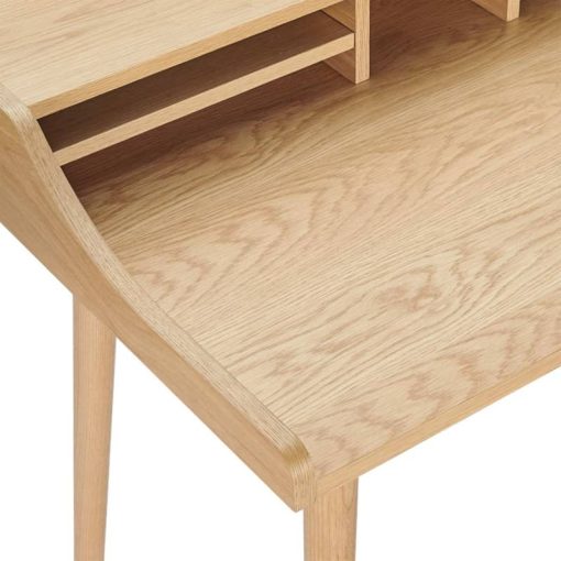 Euro Style Oak Flavio Desk - Image 4