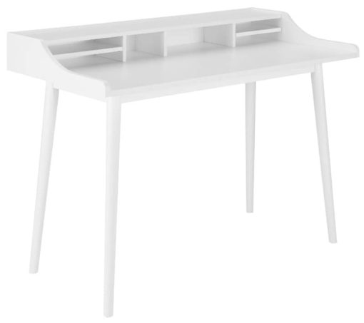 Euro Style White Flavio Desk