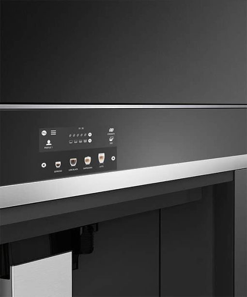 Fisher & Paykel 24" Black Built-In Coffee Maker - Image 2
