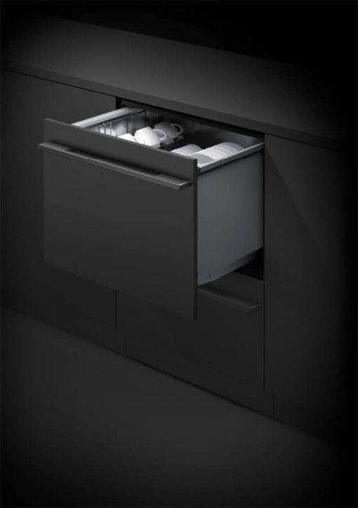 Fisher & Paykel Series 11 24" Panel Ready Integrated Double DishDrawer Dishwasher, Tall, Sanitise - Image 4