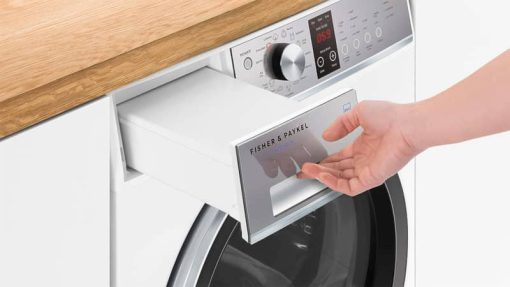 Fisher & Paykel Series 5 4 Cu. Ft. White Condensing Electric Dryer - Image 5