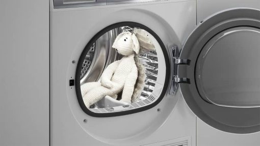 Fisher & Paykel Series 5 4 Cu. Ft. White Condensing Electric Dryer - Image 2