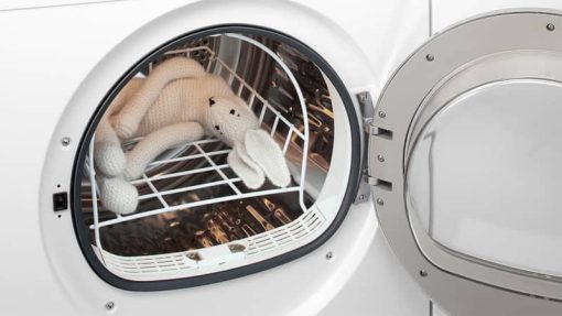 Fisher & Paykel Series 5 4 Cu. Ft. White Condensing Electric Dryer - Image 3