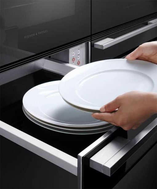 Fisher & Paykel Series 9 24" Black Warming Drawer - Image 5
