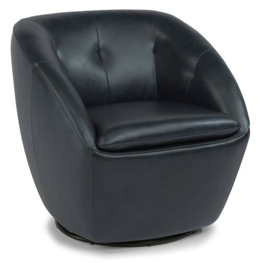 Flexsteel Wade Leather Swivel Chair