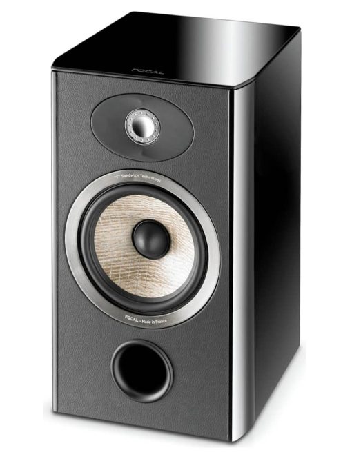 Focal Aria 906 Black High Gloss 2-Way Bookshelf Speaker (Pair)