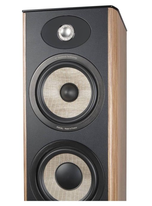 Focal Aria 926 Prime Walnut 3-Way Floorstanding Speaker (Each) - Image 3