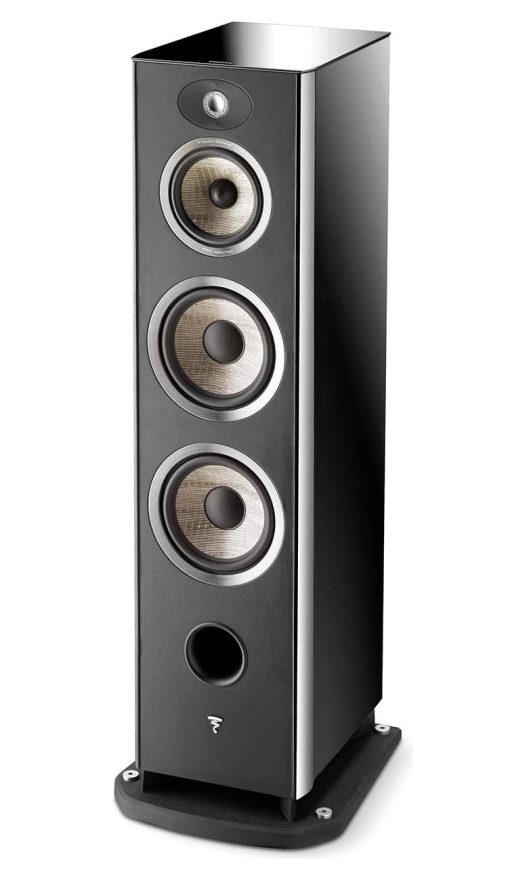 Focal Aria 948 Black High Gloss 3-Way Floorstanding Speaker (Each)