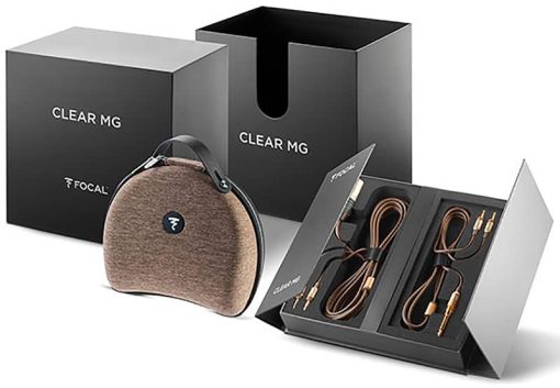 Focal Chestnut And Mixed-Metal Clear MG High-Fidelity Over-Ear Headphones - Image 8