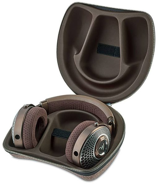 Focal Chestnut And Mixed-Metal Clear MG High-Fidelity Over-Ear Headphones - Image 6