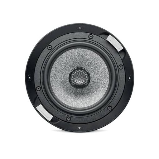 Focal 1000 ICW6 Black In-Wall/In-Ceiling 2-Way Coaxial Loudspeaker (Each)