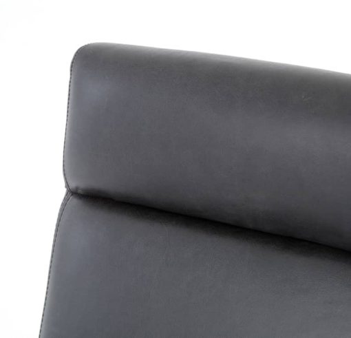 Four Hands Abbott Collection Bryson Chaps Ebony Chair - Image 5
