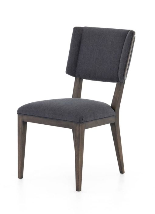 Four Hands Wells Collection Misty Black Jax Dining Chair