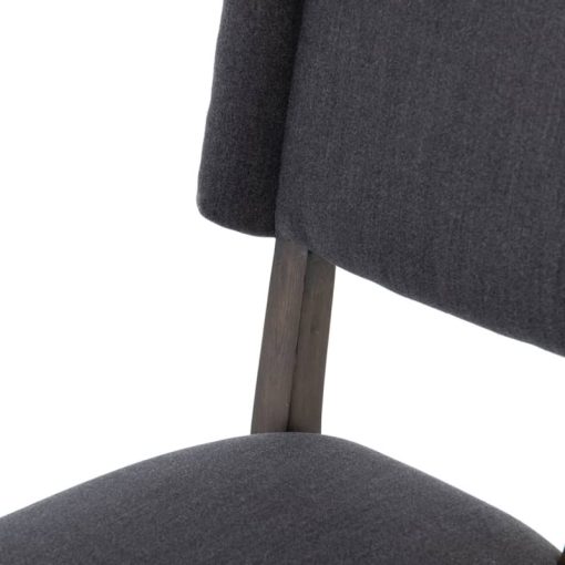 Four Hands Wells Collection Misty Black Jax Dining Chair - Image 7