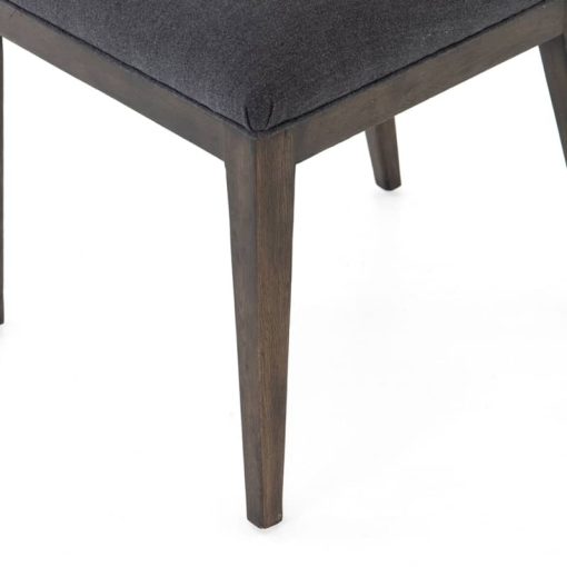 Four Hands Wells Collection Misty Black Jax Dining Chair - Image 10
