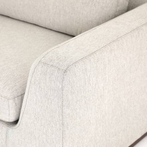 Four Hands Centrale Collection Colt Aldred Silver Sofa - Image 6
