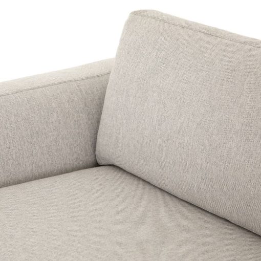 Four Hands Centrale Collection Colt Aldred Silver Sofa - Image 7