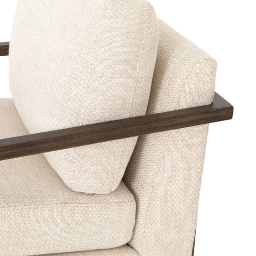 Four Hands Grayson Collection Jesse Irving Taupe Chair - Image 8