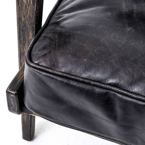 Four Hands Irondale Collection Rialto Ebony Brooks Lounge Chair - Image 5