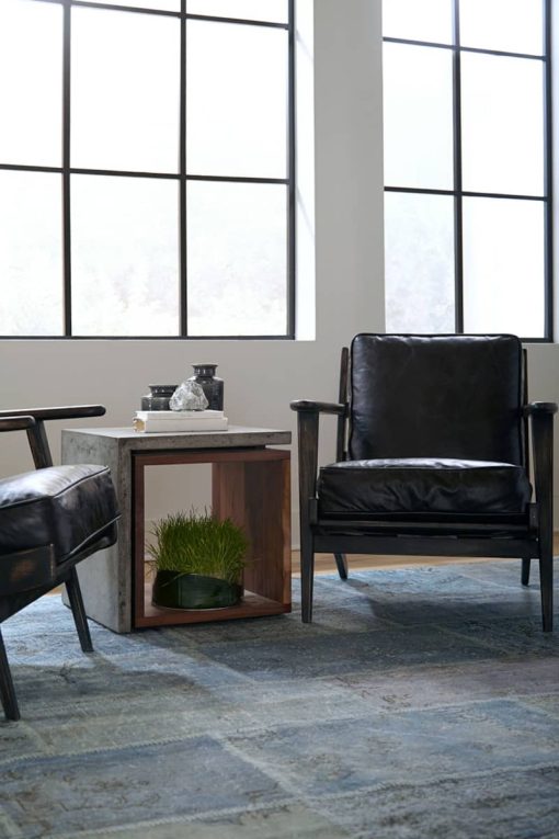 Four Hands Irondale Collection Rialto Ebony Brooks Lounge Chair - Image 8