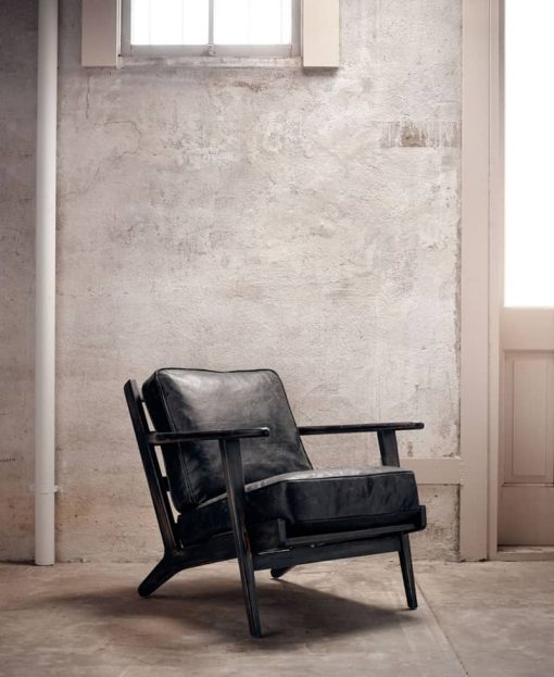 Four Hands Irondale Collection Rialto Ebony Brooks Lounge Chair - Image 10