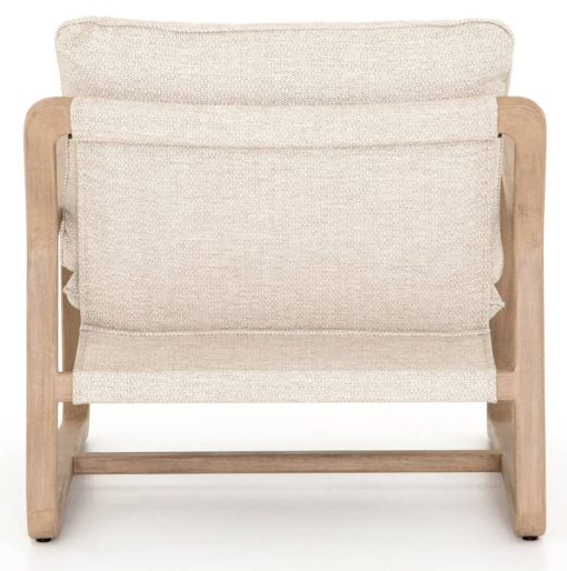 Four Hands Solano Collection Faye Sand & Washed Brown Lane Outdoor Chair - Image 5