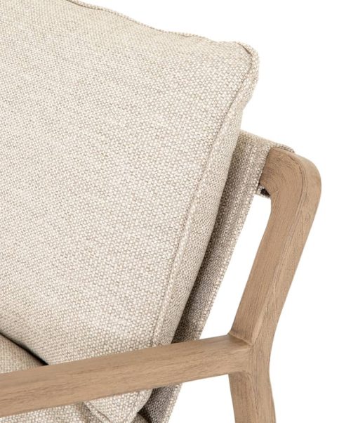 Four Hands Solano Collection Faye Sand & Washed Brown Lane Outdoor Chair - Image 8