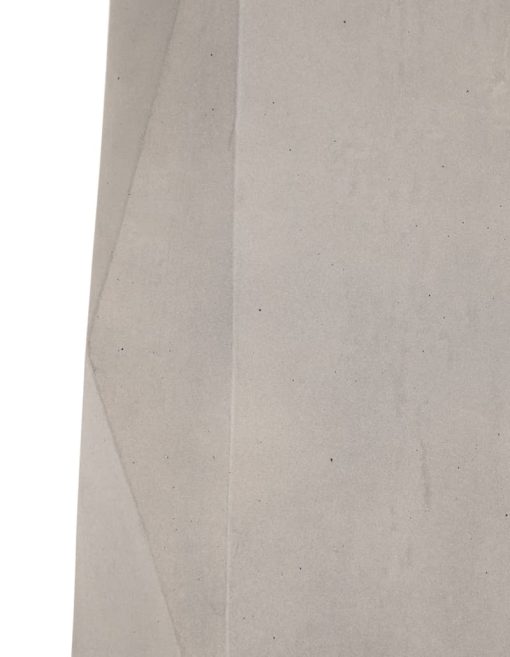 Four Hands Thayer Collection Grey Concrete Bowman Outdoor End Table - Image 7