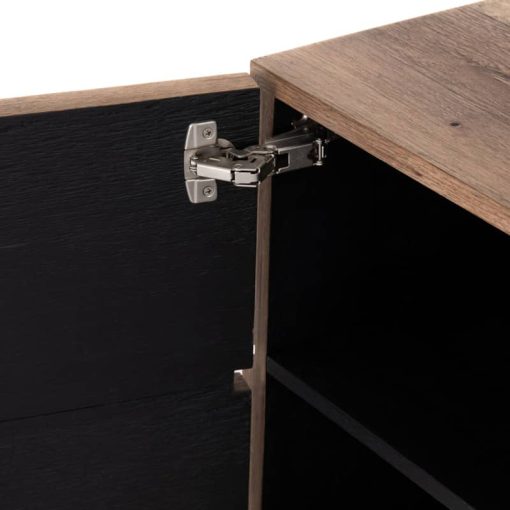 Four Hands Wesson Collection Este Rustic-Oak Veneer Media Console - Image 10