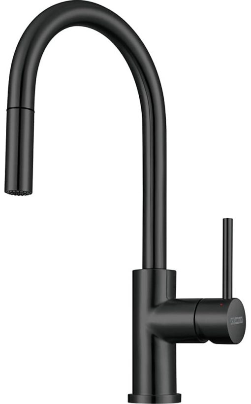 Franke Cube Black Stainless Steel Bar/Prep Kitchen Faucet