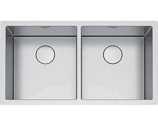 Franke 20" Professional 2 Stainless Steel Double Bowl Sink