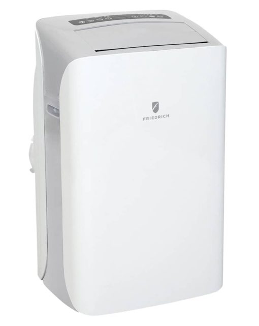Friedrich ZoneAire 12,000 BTU ASHRAE (8,300 BTU SACC) 10.6 EER 115V White Dual Hose Portable Air Conditioner With Heat - Image 3