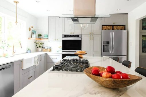 Frigidaire 42" Stainless Steel Glass Canopy Island Hood - Image 4